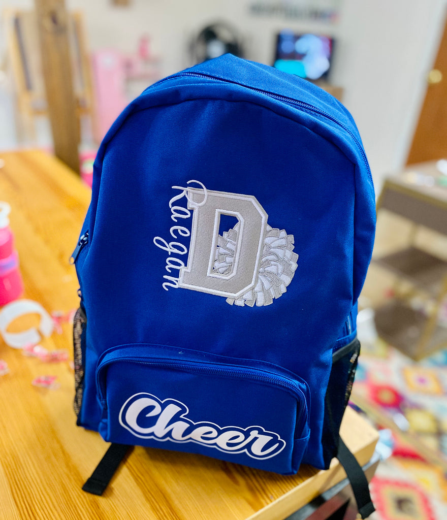 Custom Cheer Bag Embroidery Circle Up Clothing Co