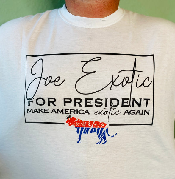 Joe Exotic for President Graphic Tee