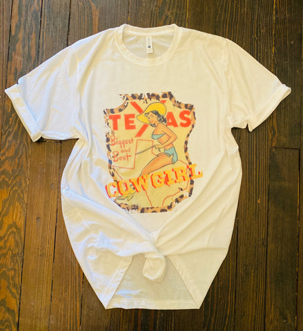 Texas Cowgirl Graphic Tee