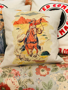Roy Rodgers Throw Pillow Case
